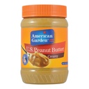 American Garden Peanut Butter, Creamy - 12x510g