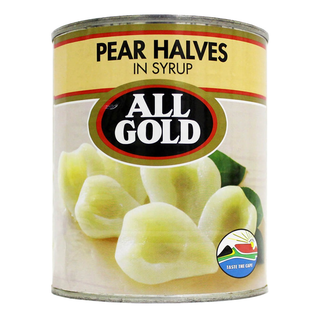 [FRUT-457612] All Gold Pear Halves - 24x825g