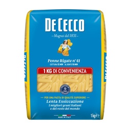 DeCecco Penne Rigate #41 Pasta, Italy - 12x1kg
