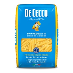 DeCecco Penne Rigate #41 Pasta, Italy - 12x500g