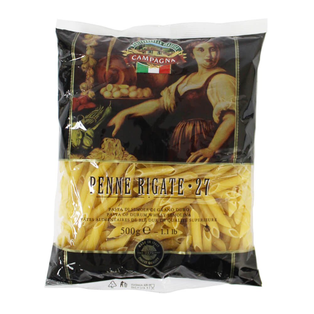 [PAST-367502] Campagna Penne Rigate #27 Pasta, Italy - 24x500g