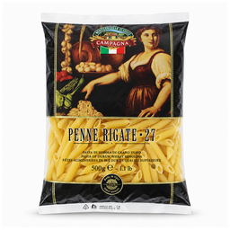 Campagna Penne Rigate #27 Pasta, Italy - 24x500g