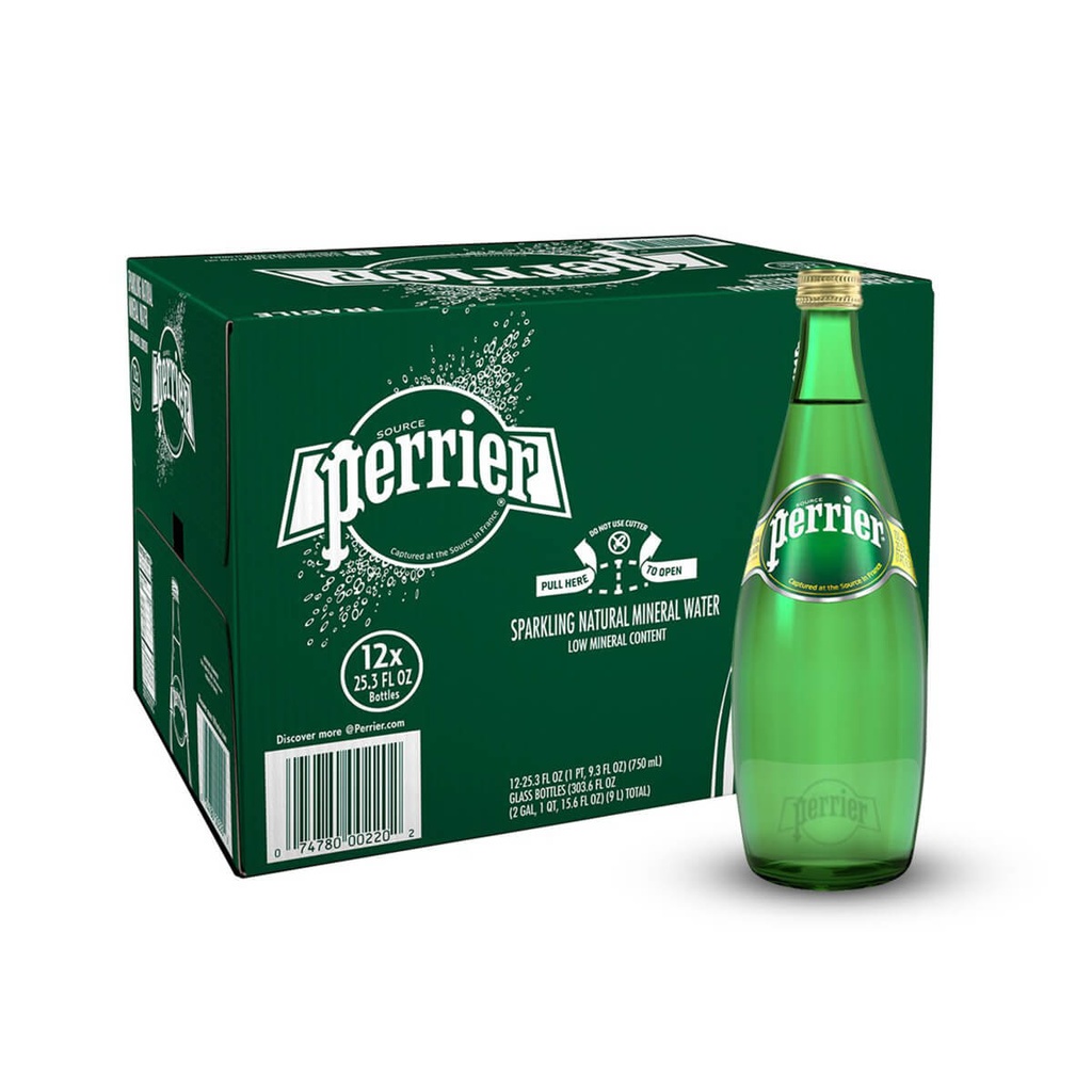 [BEVR-707015] Perrier Sparkling Water - 12x750ml