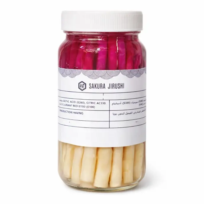 [VEJP-609836] Sakura Jirushi Pickled Ginger Hajikami - 24x30pc