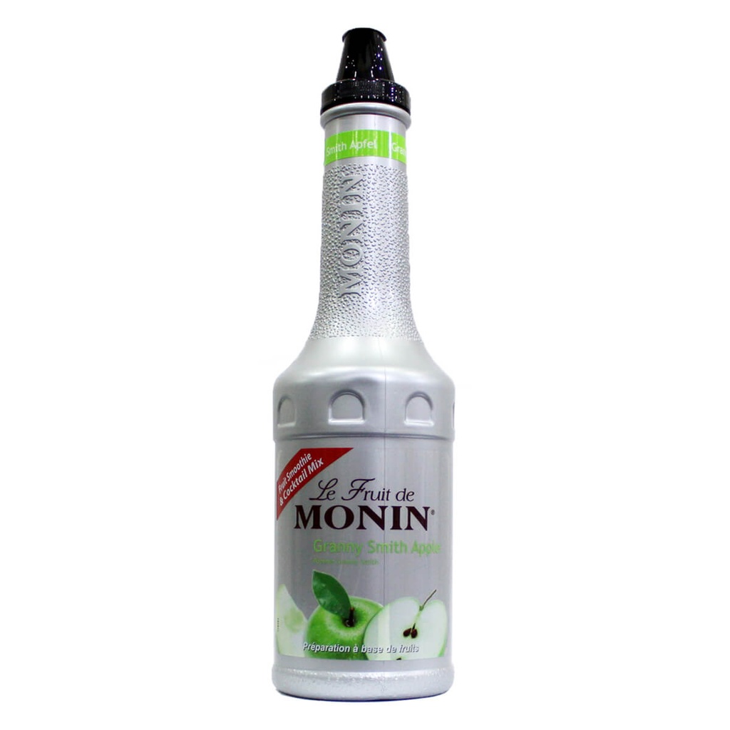 [BREK-358297] Monin Granny Smith Puree Fruit Mix, France - 4x1ltr