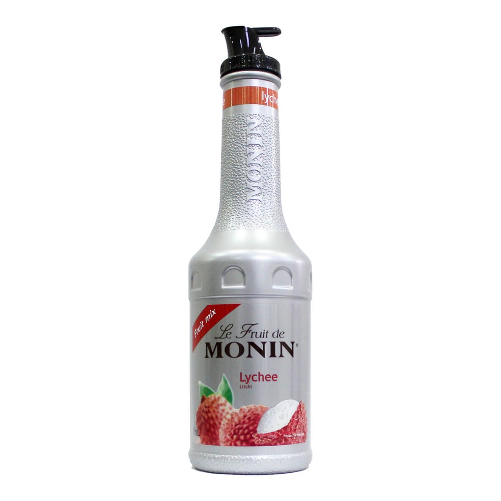 [BREK-358318] Monin Lychee Puree Fruit Mix, France - 4x1ltr