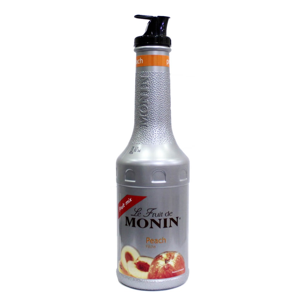 [BREK-358308] Monin Peach Puree Fruit Mix, France - 4x1ltr