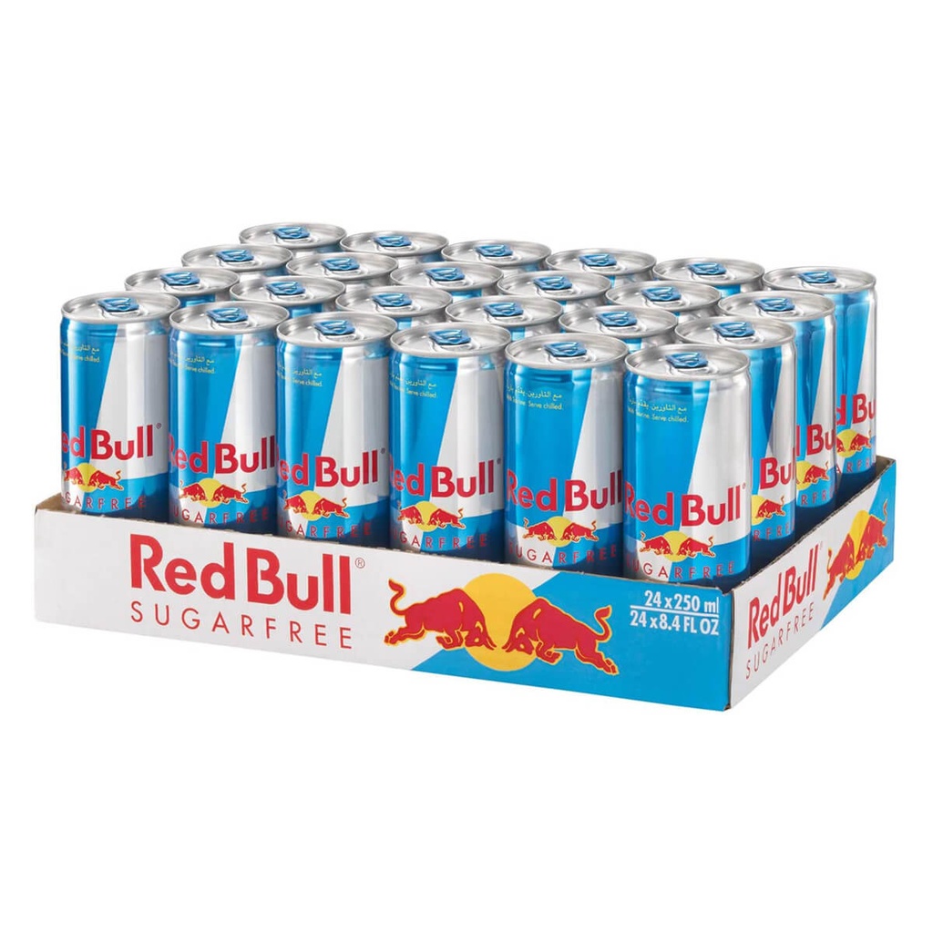 Red Bull Light Sugar Free Energy Drink - 24x250ml