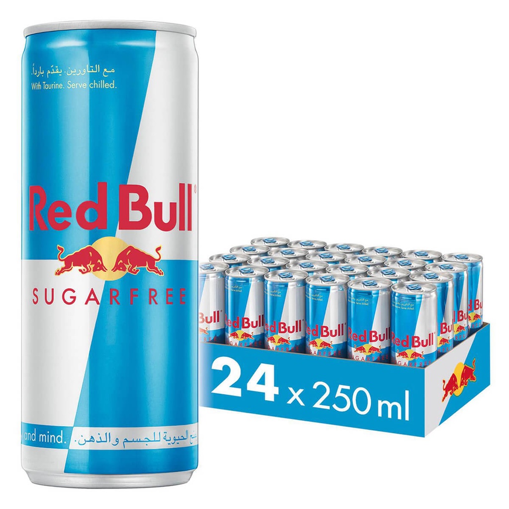 Red Bull Light Sugar Free Energy Drink - 24x250ml