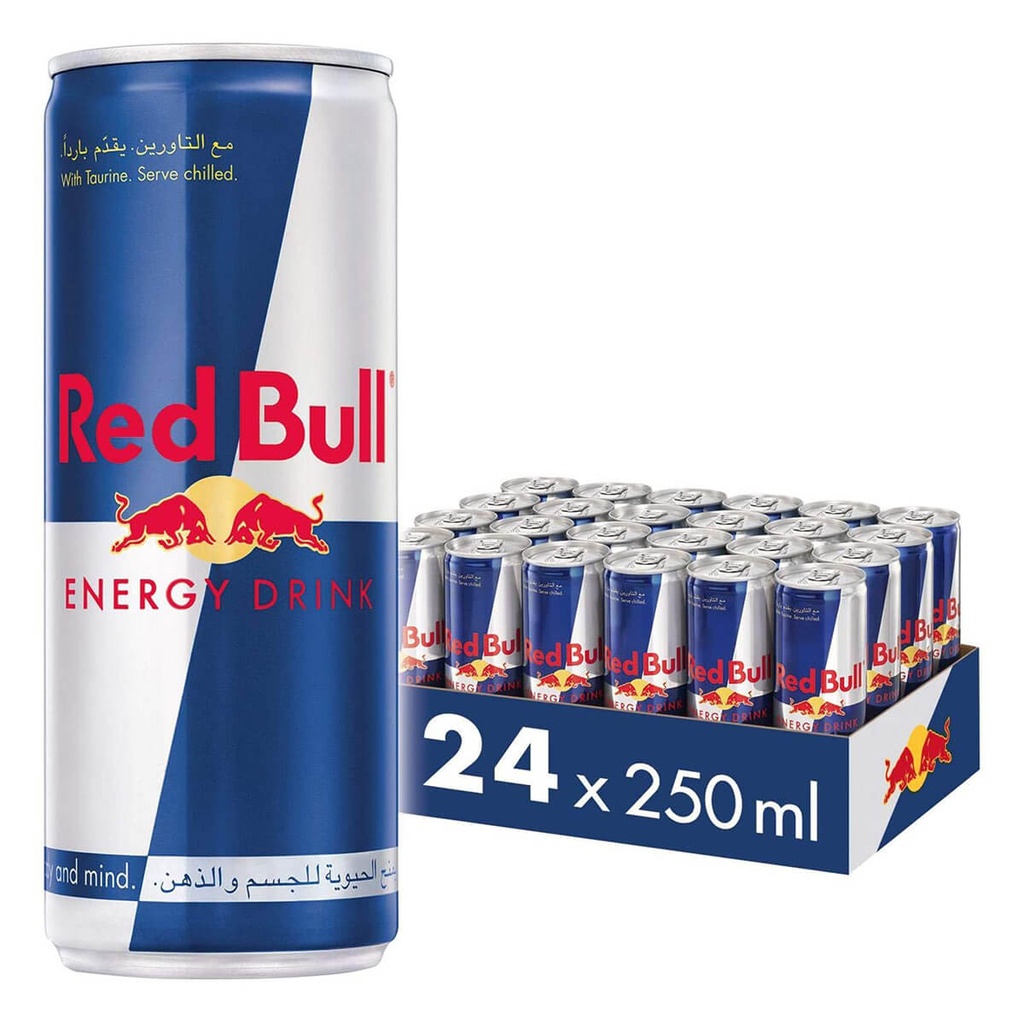 [BEVR-708010] Red Bull Regular Energy Drink - 24x250ml