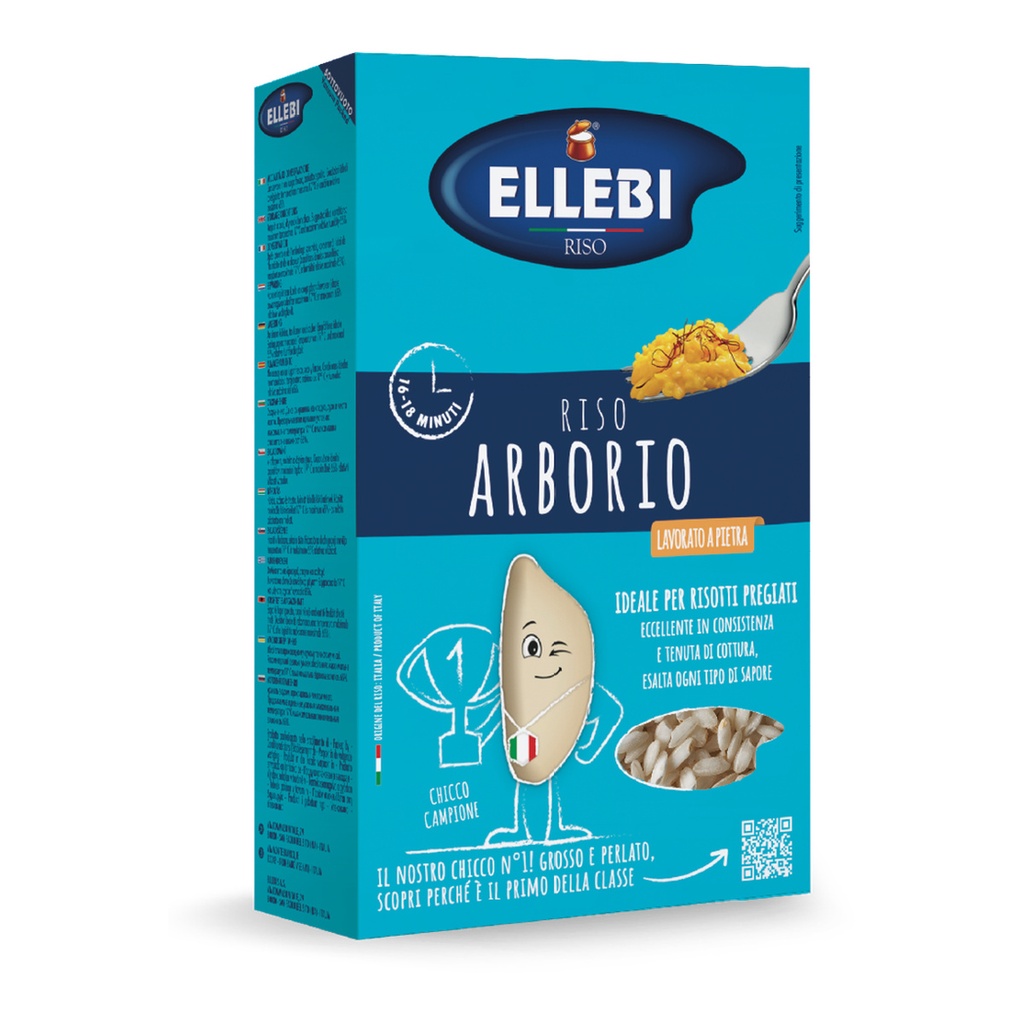 Ellebi Riso Arborio Rice - 6x1kg