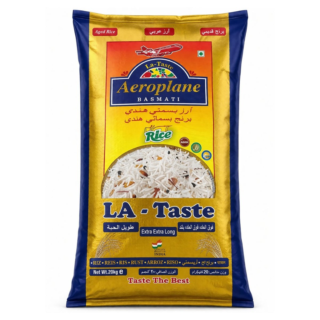 [RICE-350536] Aeroplane Basmati Rice Blue XXXL - 1x20kg