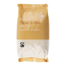 Waitrose Sweet&Fine Golden Caster Sugar - 1x1kg