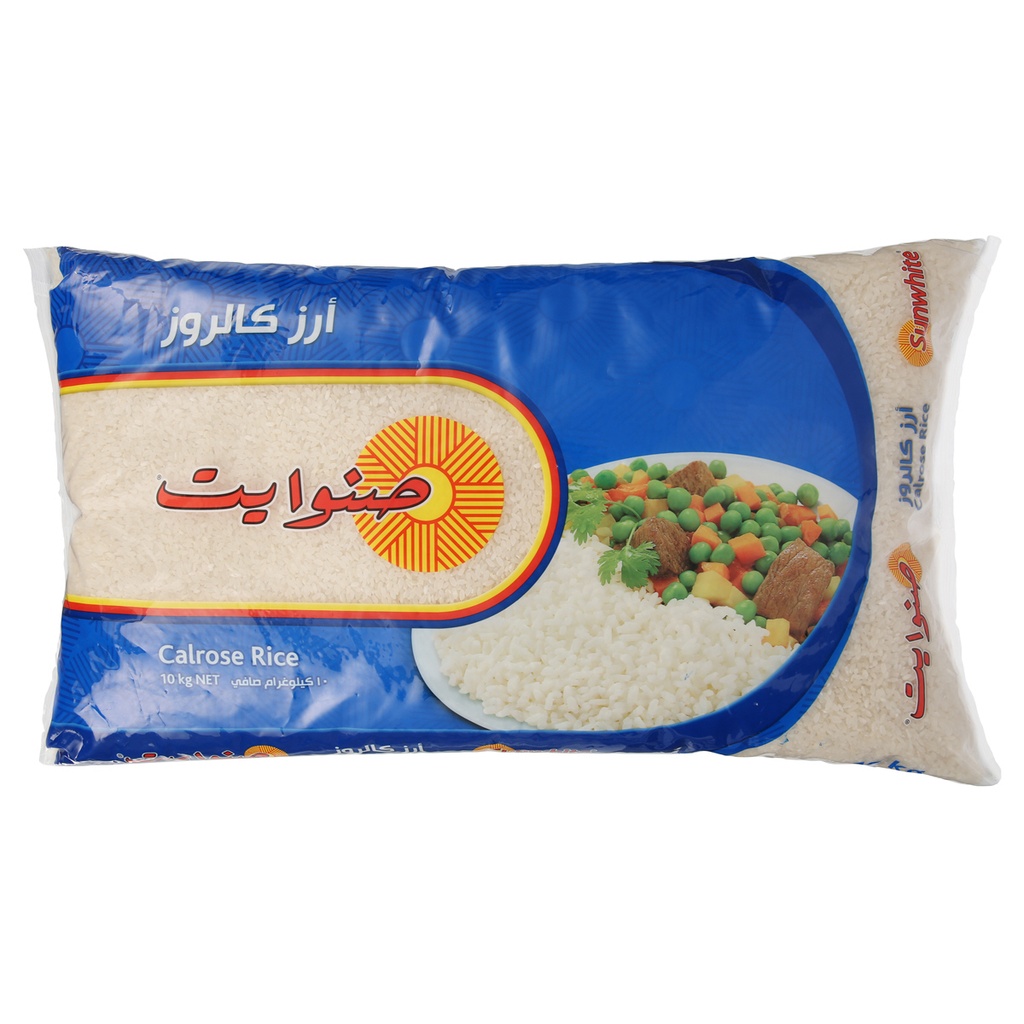 Sunwhite Calrose Rice - 1x10kg