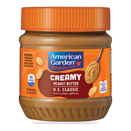 American Garden Peanut Butter, Creamy - 12x340g