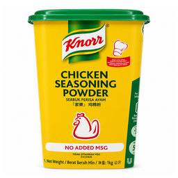 Knorr Chicken Seasoning Powder No added MSG, - 6x1kg