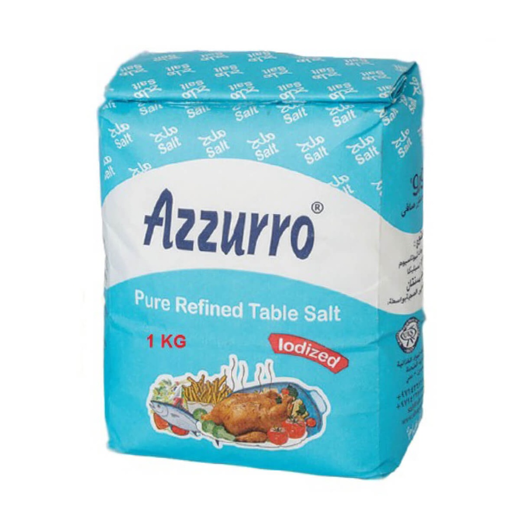[OTHR-758301] Azzurro Iodized Salt - 12x1kg