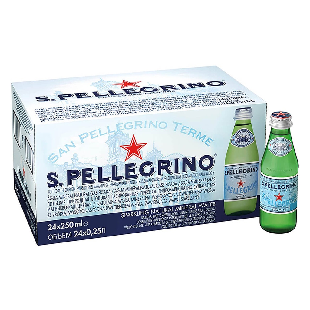 [BEVR-707019] San Pellegrino Sparkling Water - 24x250ml