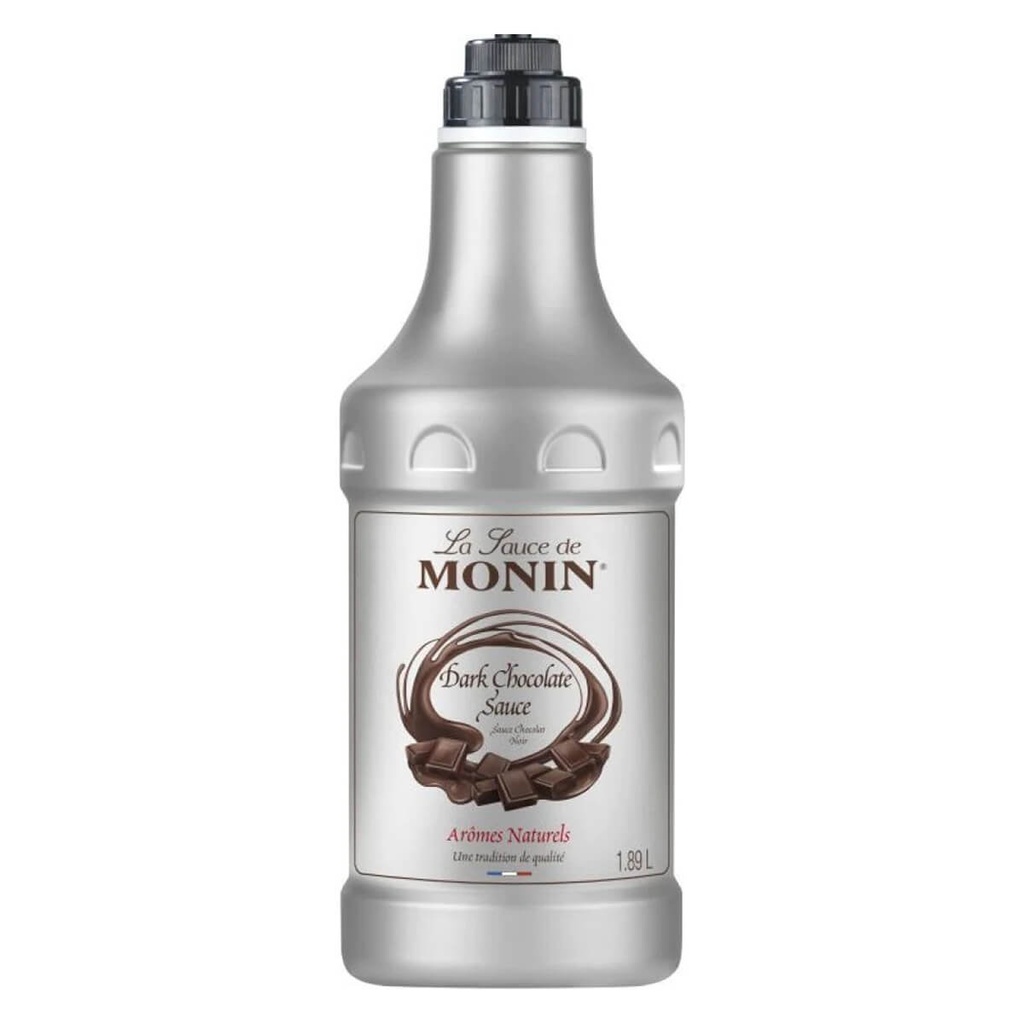 [BREK-358303] Monin Dark Chocolate Sauce, France - 4x1.89ltr