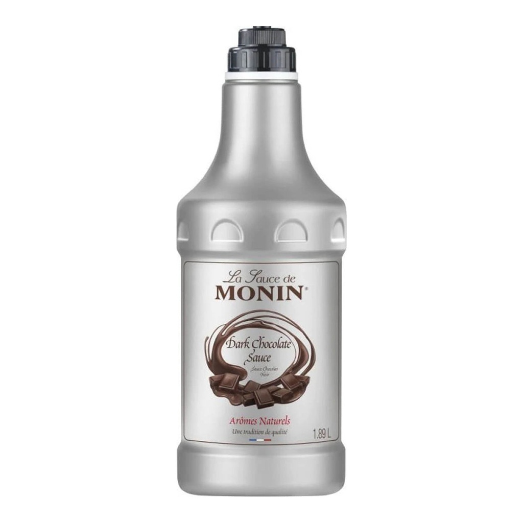 [BREK-358303] Monin Dark Chocolate Sauce, France - 4x1.89ltr