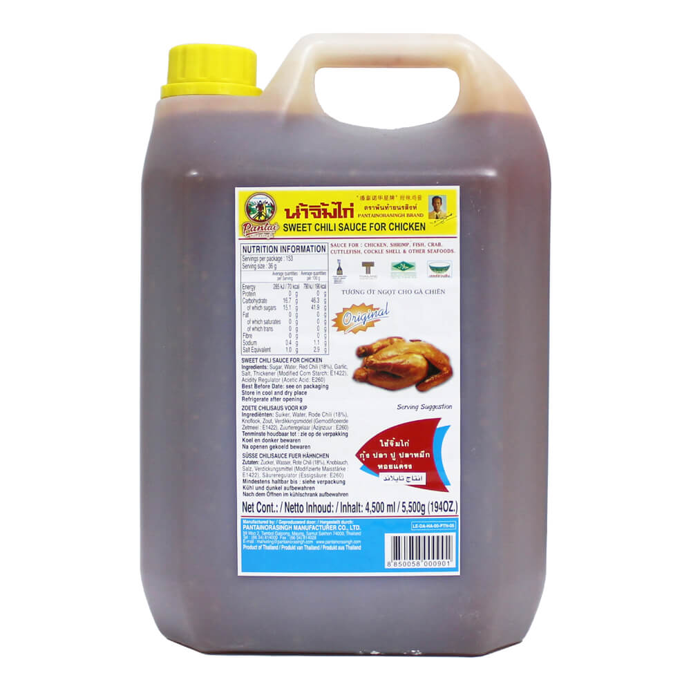 [SAUC-253599] Pantai Sweet Chilli Sauce, Thailand - 3x4.5ltr