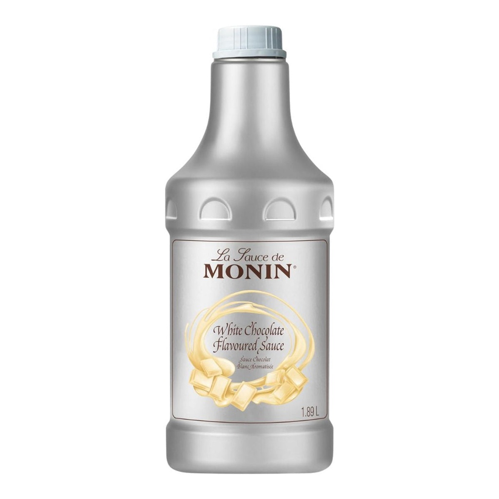 Monin White Chocolate Sauce, France - 4x1.89ltr