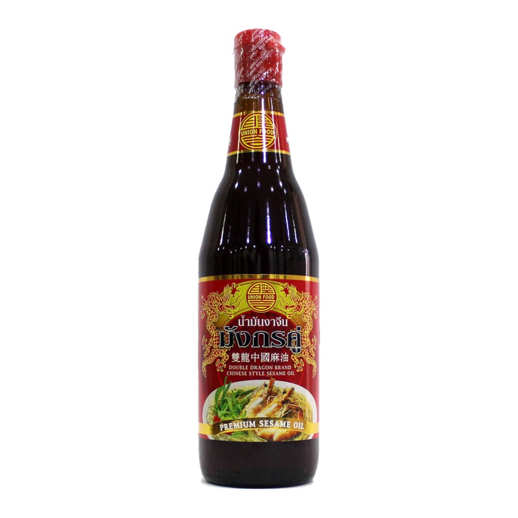 [OILS-658298] Double Dragon Sesame Oil - 12x630ml