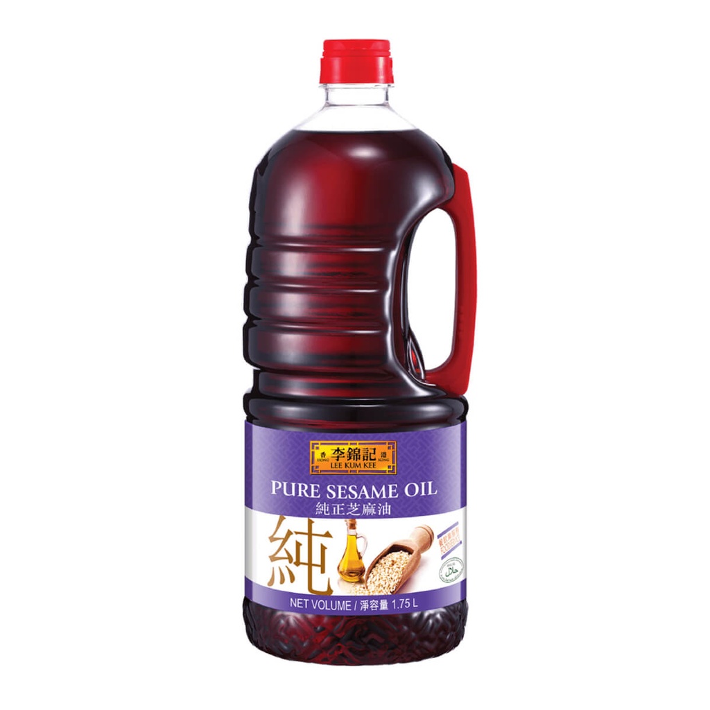 [OILS-658302] Lee Kum Kee Pure Sesame Oil - 6x1.75ltr