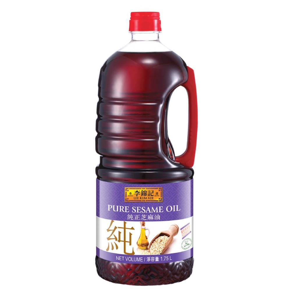 [OILS-658302] Lee Kum Kee Pure Sesame Oil - 6x1.75ltr