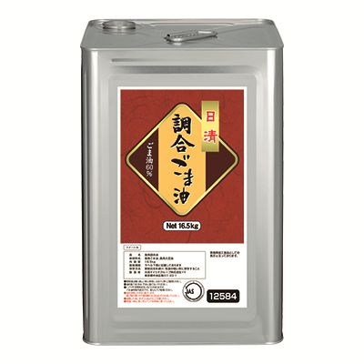 [OIJP-650912] Nisshin Mixed Sesame Seed Oil, Japan - 1x16.5kg