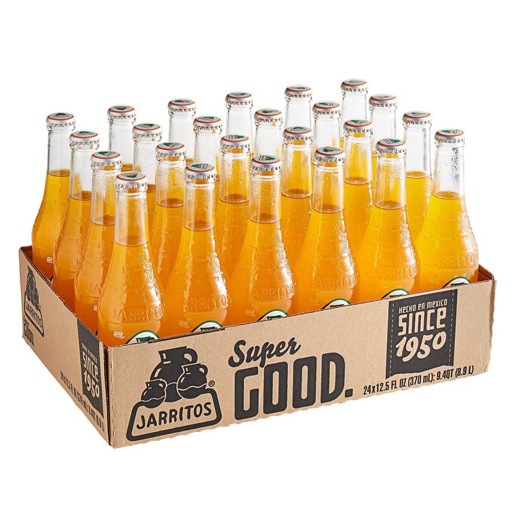 Jarritos Mandarin Soft Drink - 24x370ml