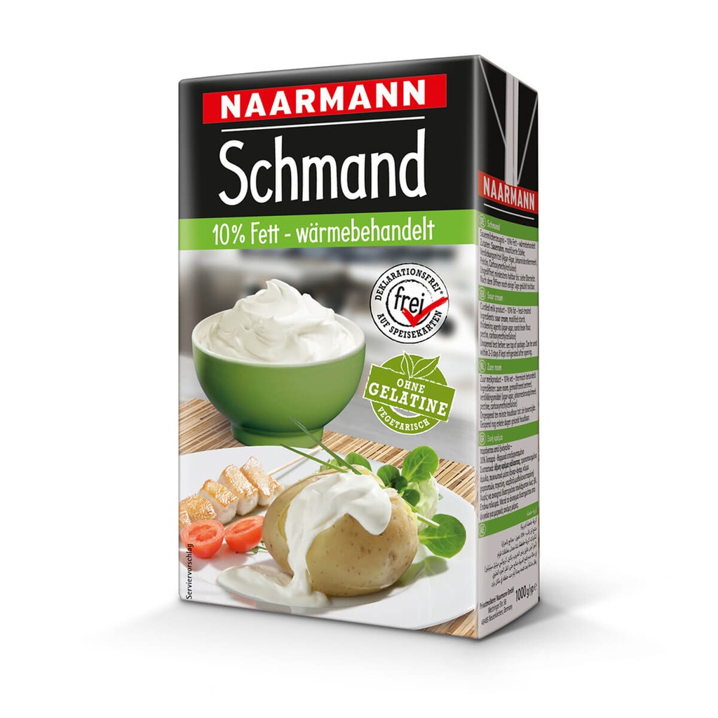 [BREK-157567] Naarmann 10% Sour Cream - 12x1ltr
