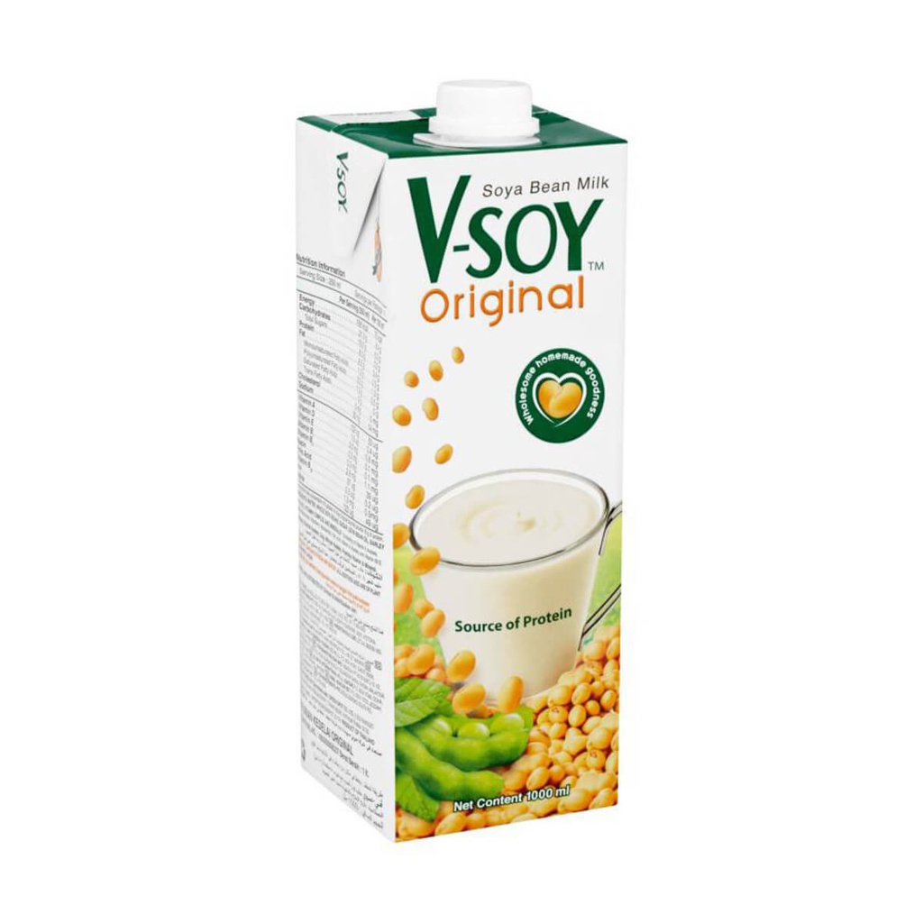 [SAUC-258372] V-Soy Soy Milk - 12x1ltr