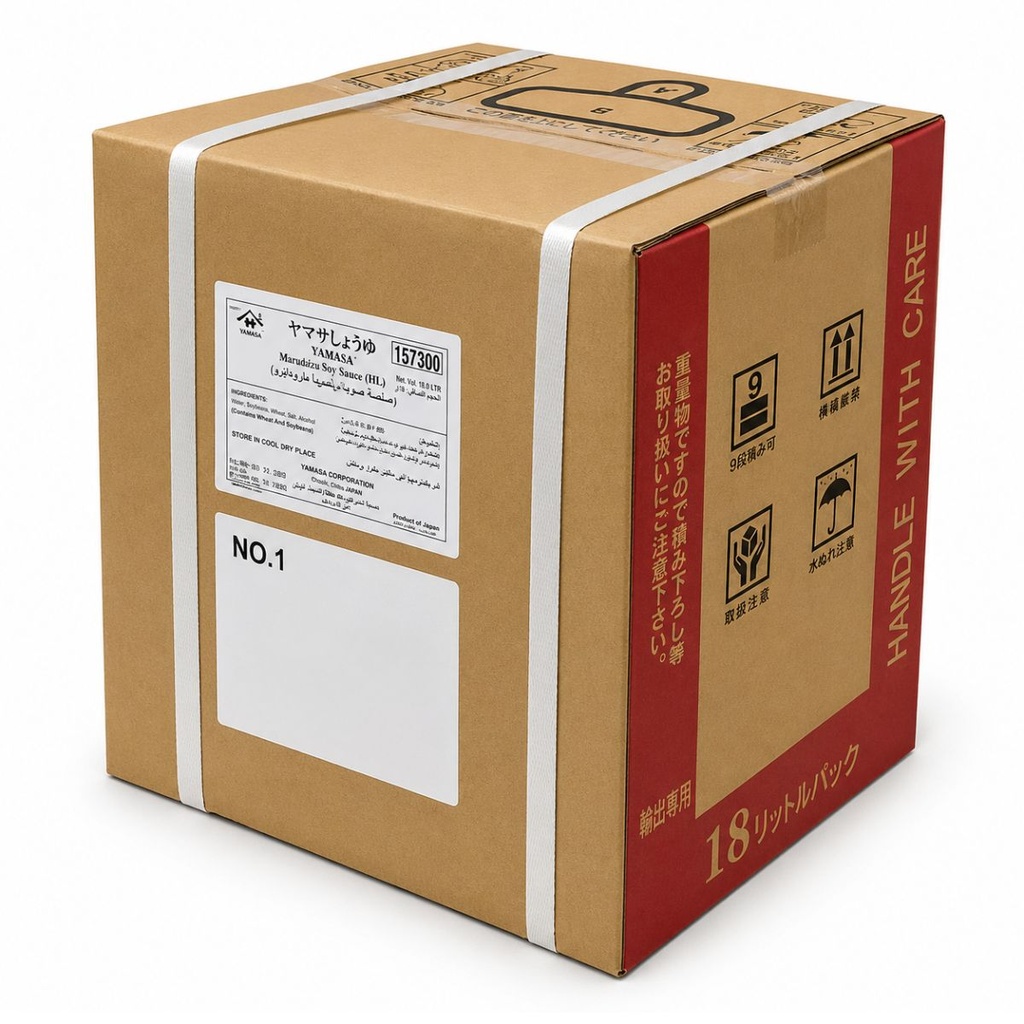 [SAJP-259503] Yamasa Soy Sauce Regular (ME), Japan - 1x18ltr