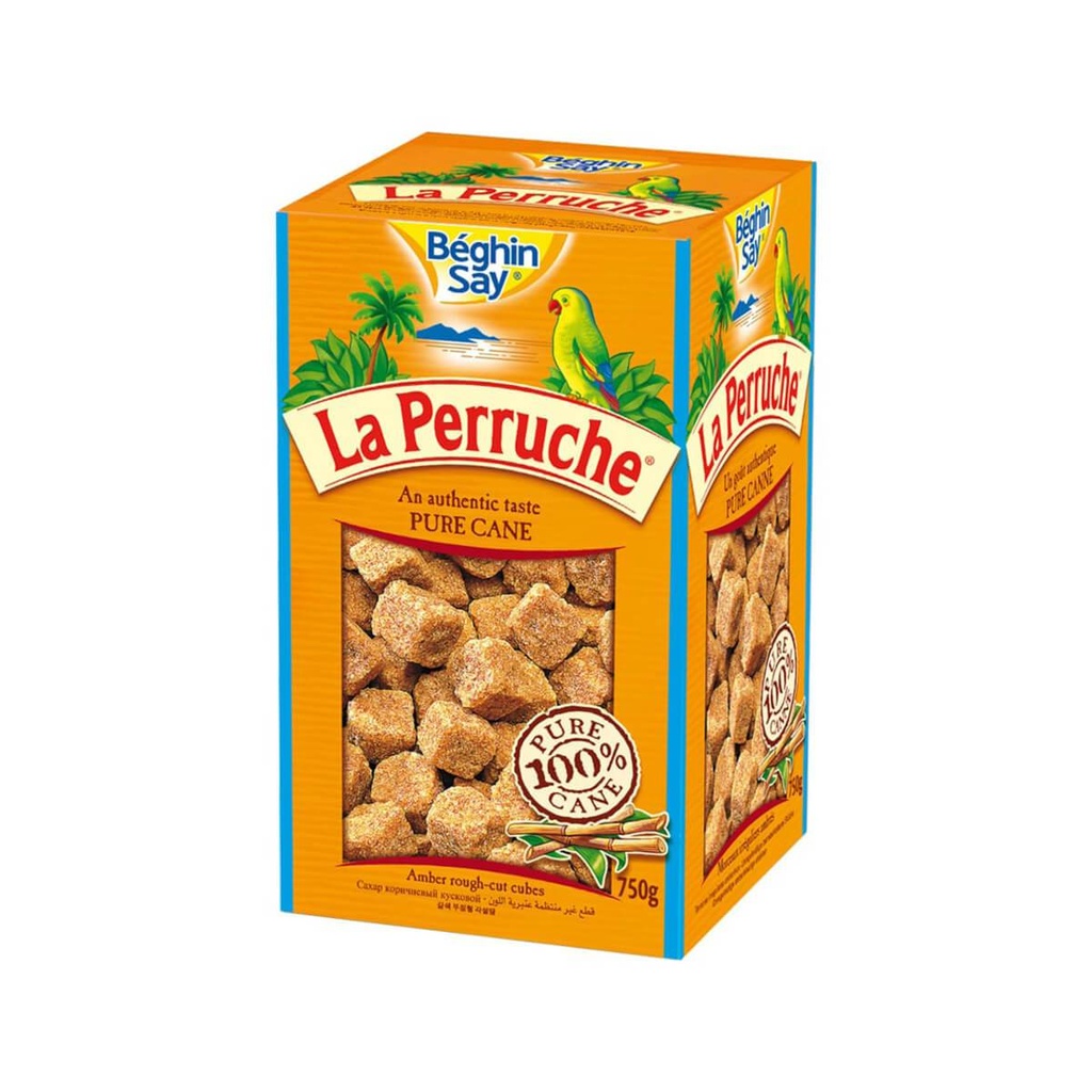 [OTHR-758525] La Perruche Brown Sugar Cubes - 8x750g