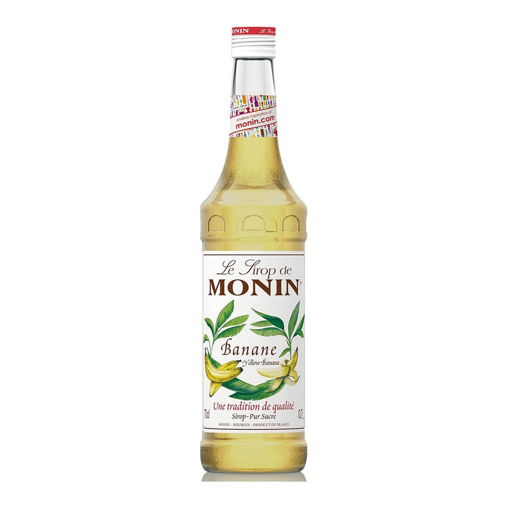 Monin Yellow Banana Syrup, France - 6x700ml
