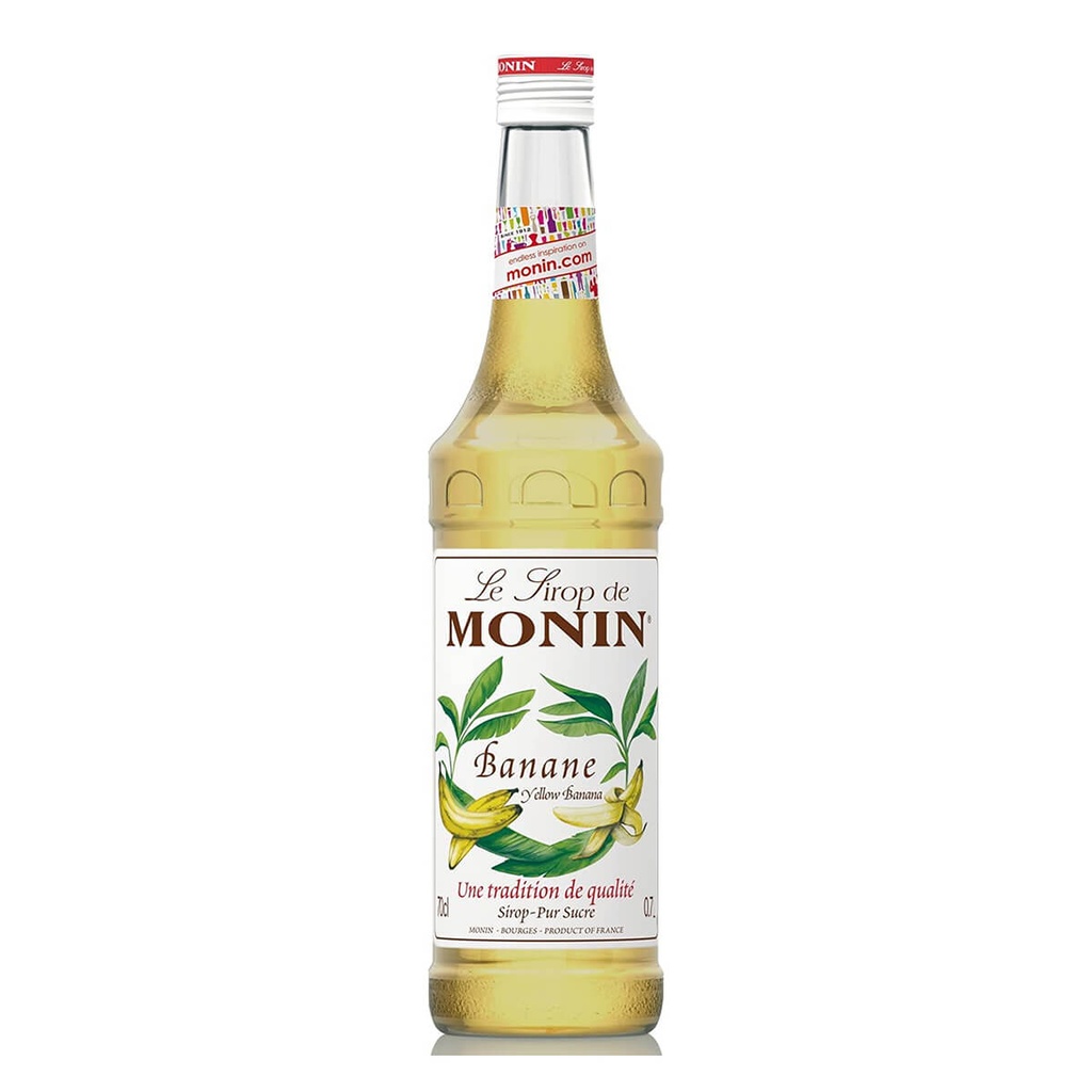 [BREK-358240] Monin Yellow Banana Syrup, France - 6x700ml