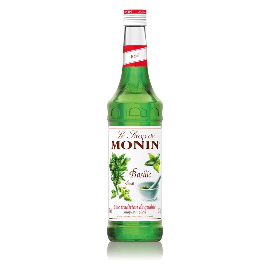 [BREK-358204] Monin Basil Syrup, France - 6x700ml