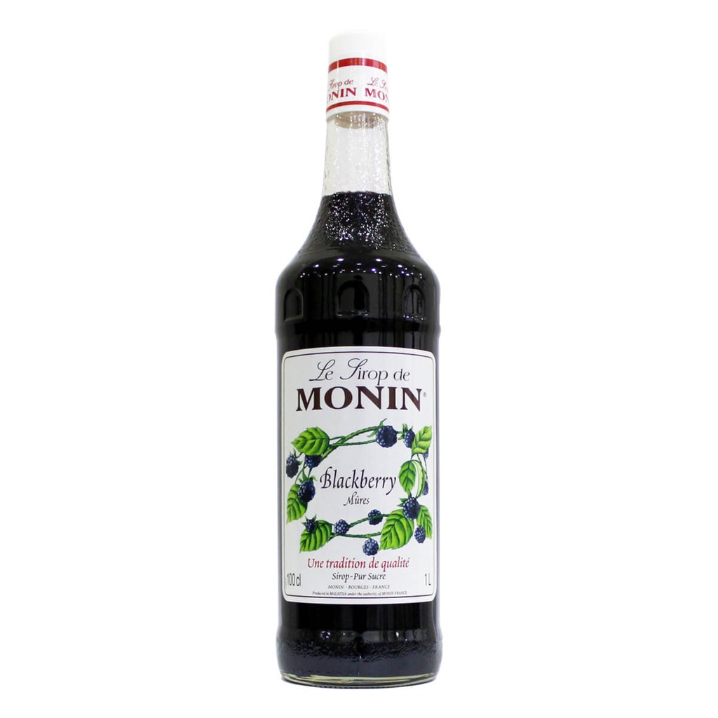 [BREK-158268] Monin Blackberry Syrup, France - 6x1ltr