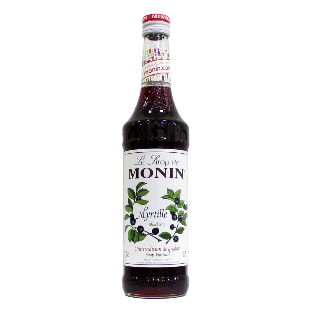 [BREK-358206] Monin Blueberry Syrup, France - 6x700ml
