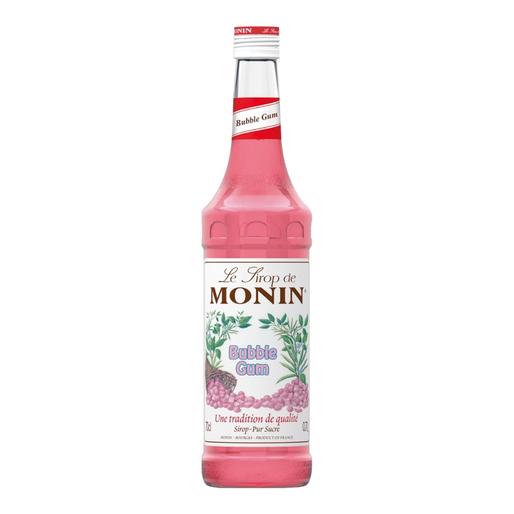 [BREK-358272] Monin Bubble Gum Syrup, France - 6x700ml