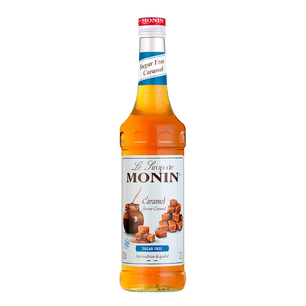 Monin Caramel Sugar Free Syrup, France - 6x700ml