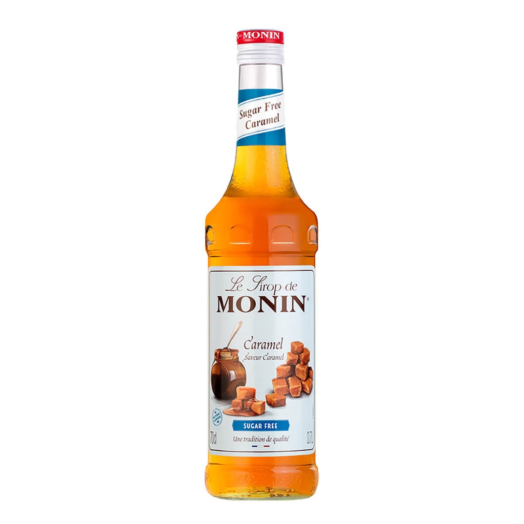 [BREK-358270] Monin Caramel Sugar Free Syrup, France - 6x700ml