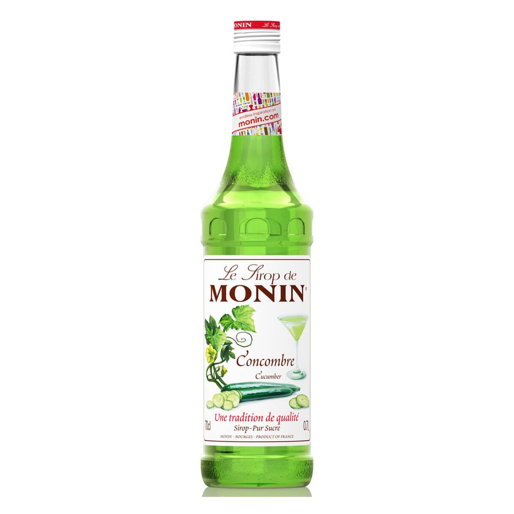 [BREK-358242] Monin Cucumber Syrup, France - 6x700ml