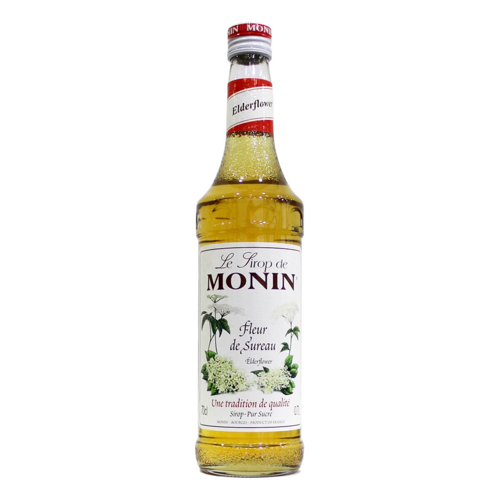[BREK-358243] Monin Elderflower Syrup, France - 6x700ml