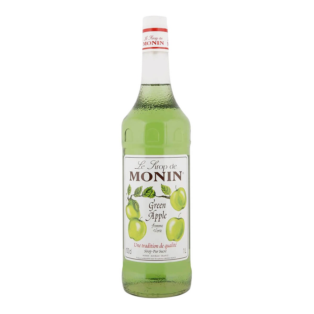 [BREK-358227] Monin Green Apple Syrup, France - 6x1ltr
