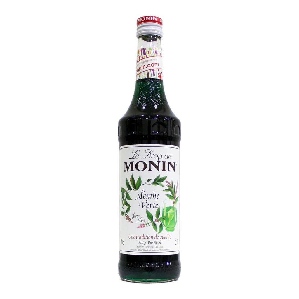 Monin Green Mint Syrup, France - 6x700ml