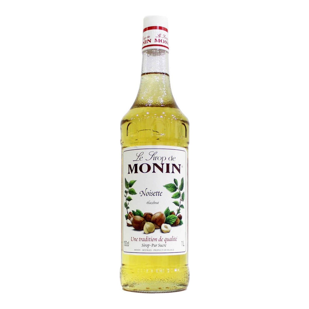 Monin Hazelnut Syrup, France - 6x1ltr