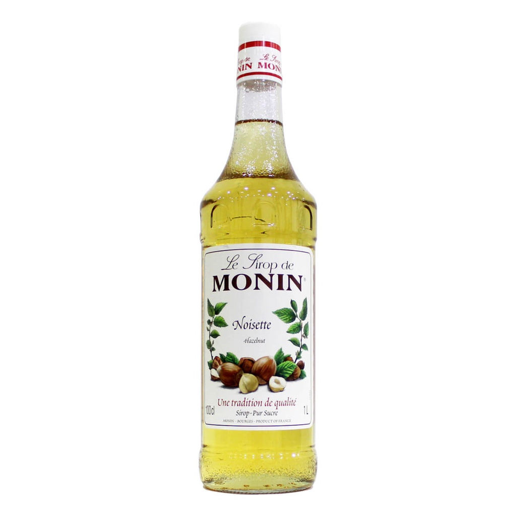 [BREK-358294] Monin Hazelnut Syrup, France - 6x1ltr