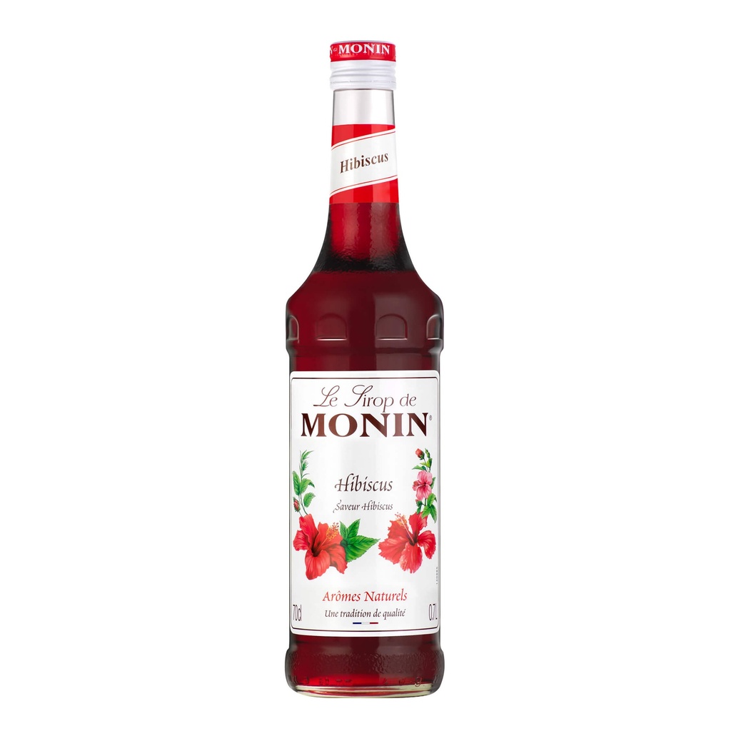 [BREK-358228] Monin Hibiscus Syrup, France - 6x700ml